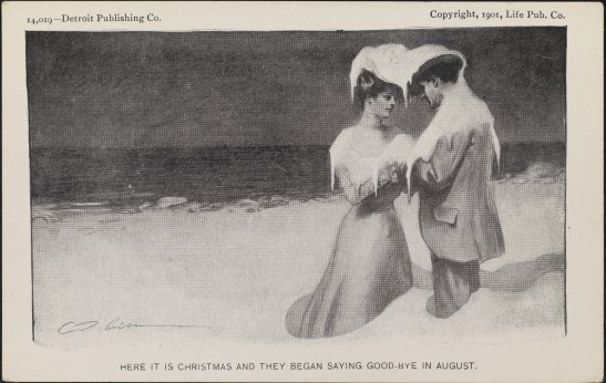 Here it is Christmas and They Began Saying Good-bye in August.