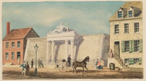 George P. Hall and Son. Manhattan Company Reservoir. 1825. Museum of the City of New York. 29.100.1579