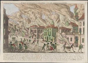 Franz Xaver Habermann (1721-1796). Representation a Feu Terrible a Nouvelle Yorck. ca. 1776. Museum of the City of New York. 29.100.2086
