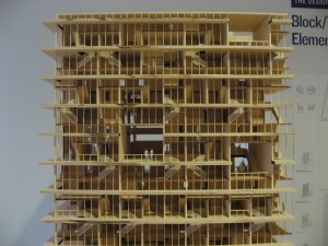 Detail of 3/16 Detail Model Stan Allen Architects