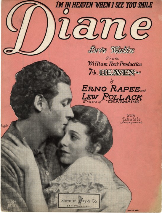 "Diane" from Seventh Heaven by Museum of the City of New York. 42.406.67