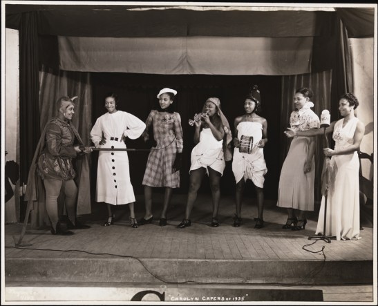 Byron Company (New York, N.Y.). Amatuer Productions, "Carolyn Capers of 1935, " 1935. Museum of the City of New York. 93.1.1.20075