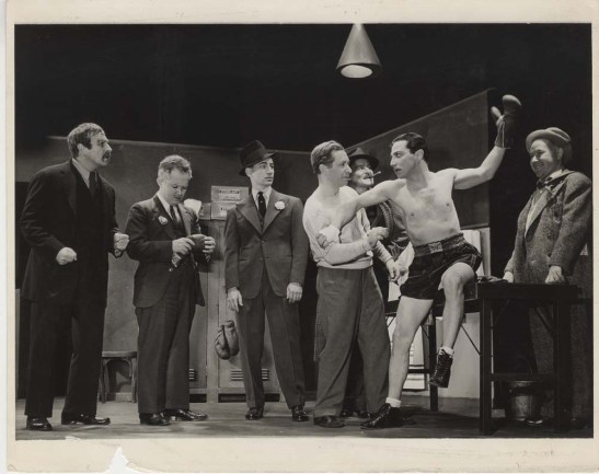 Alfredo Valente. [Scene in the dressing room from Golden Boy.] 1937. Museum of the City of New York. 68.80.8863.