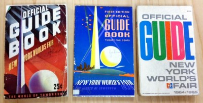 Official Guidebooks, 1939 and 1964, in the New York World’s Fair collection. Museum of the City of New York.