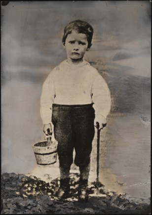 Alfred E. Smith at Coney Island, age 4. 1877. Museum of the City of New York. 45.117.239