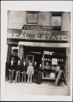 unknown photographer. J. Clarence Davies Real Estate Office, ca.1894. Museum of the City of New York, X2010.11.7075.