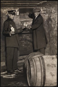 Unknown. Liquor Valued at More than $100,000 Seized by Police at 2501 Pitkin Avenue, Brooklyn, 1921. Cityana Collection. Museum of the City of New York. 91.69.19.