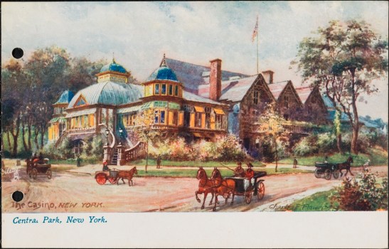 X2011.34.4545 Charles F. Flower and Raphael Tuck & Sons. Central Park, New York. ca. 1905. Museum of the City of New York. X2011.34.4545