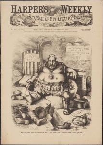 Thomas Nast takes down Tammany: A cartoonist's crusade against a political  boss