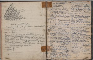 Wurts Bros. log book. 