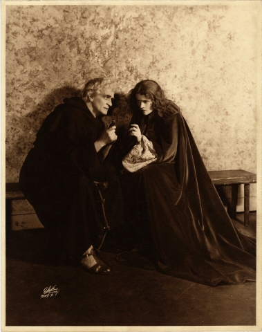 White Studio. [Sayre Crawley as Friar Lawrence and Eva Le Gallinne as Juliet.] 1930. Museum of the City of New York. 50.281.290
