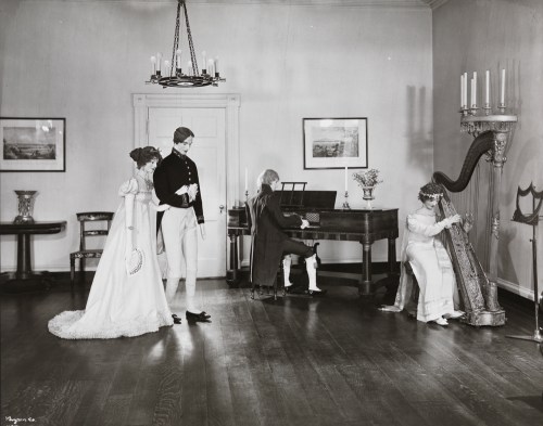 [Gracie Mansion, Interior, Showing Old New York Costumes.]