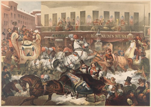 Sleighing in New York