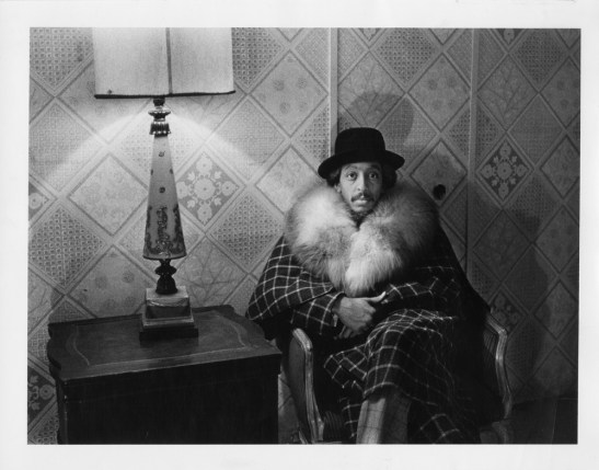 [Gregory Hines in dressing room as in Scrooge from Comin' Uptown.] 1979. Museum of the City of New York. 83.60.10 
