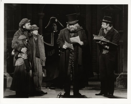 Joan Marcus. [Walter Charles as Scrooge in A Christmas Carol.] 1994. Museum of the City of New York. F2013.41.1681