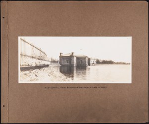 Photographer unknown. New Central Park Reservoir and North Gate Houses Croton System. ca. 1880-1900. Museum of the City of New York. 42.172.113