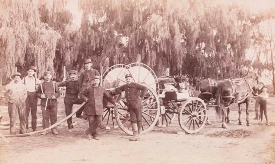Paul Oscanyan. Carmansville Fire Department. ca. 1891. Museum of the City of New York. X2010.11.9135.