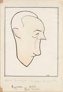 William Auerbach-Levy. Lionel Barrymore. ca. 1925. Museum of the City of New York. 64.100.1670