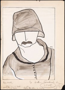 William Auerbach-Levy. Helen Westley. 1925. Museum of the City of New York. 64.100.974