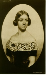 Jenny Lind postcard, ca 1860. William J. Hildebrand Collection on Jenny Lind. Museum of the City of New York. 40.280.768