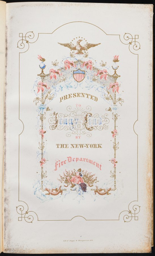 Dedication page from Birds of America, by John James Audubon, 1844. Volume I. Museum of the City of New York. 52.24.2A.