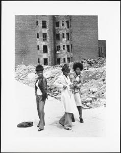 One of the high school students told me she was going to be a dental assistant. The other two said they wanted to be models, Mel Rosenthal, 1976-1982. Museum of the City of New York. 2013.12.4