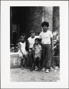 Candido with neighborhood kids, Mel Rosenthal, 1976-1982. Museum of the City of New York. 2013.12.27