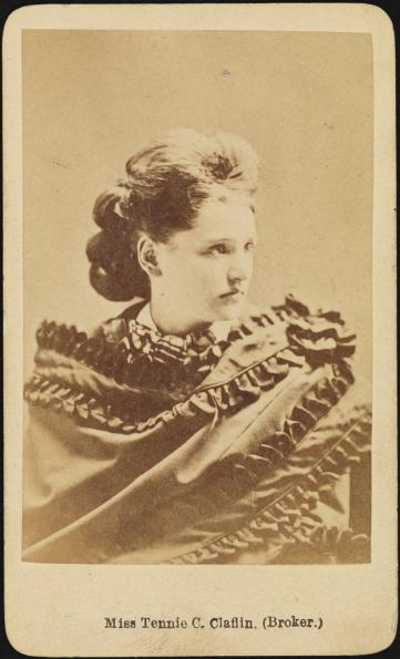 Unknown photographer. Miss Tennie C. Claflin (Broker). ca. 1875. Museum of the City of New York. 41.366.53.