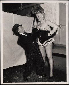 Photo Ideas Inc. Bobby Barry as Bozo and Gail Garber as Gussie in "Burlesque". 1946-1948. Museum of the City of New York. 49.98.10