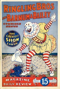 Ringling Bros and Barnum & Bailey Magazine and Daily Review. 1926. Museum of the City of New York Theater archives.