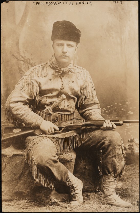 George Grantham Bain (1865 - 1944). Theo. Roosevelt as hunter, 1909. Museum of the City of New York. F2012.58.1093B