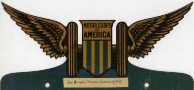 Motor Corps of America, Doro Harnecker-Momsen, 1917, in the Collection on World War I and World War II. Museum of the City of New York. 03.89.2.