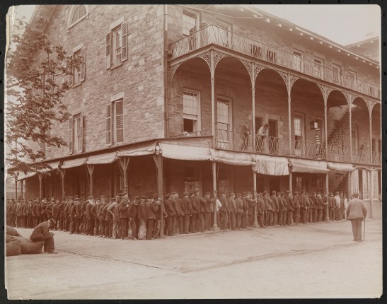Hospital, Bellevue, Blackwell's Island (Welfare) Old & New Bldgs