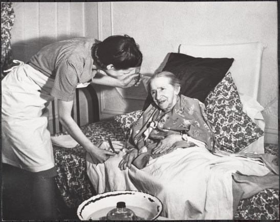 Henry Street Visiting Nurse Service, Home Visit to a Crippled Ar