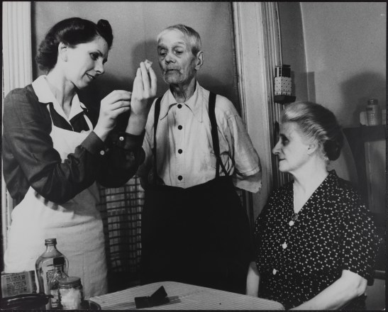 Henry Street Visiting Nurse Service, Showing Husband How to Admi