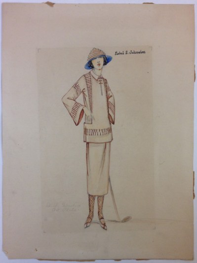 Mabel E. Johnston. [Student design.] 1922. Museum of the City of New York. 77.106.34.