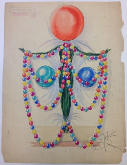 Mabel E. Johnston. [Unidentified production.] ca. 1925. Museum of the City of New York. Mabel E. Johnston drawings.