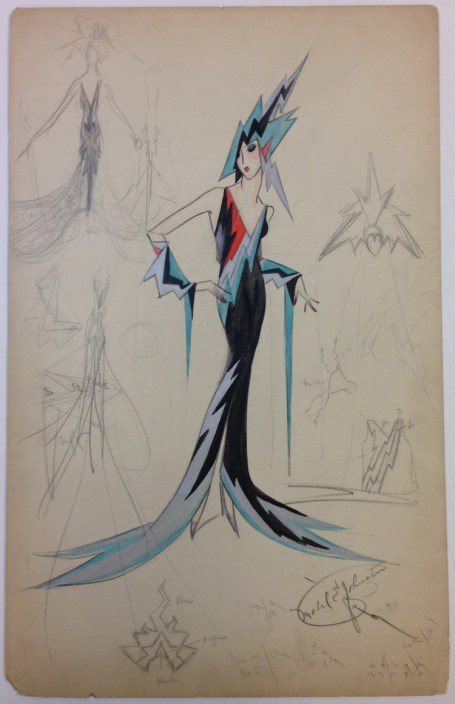 Mabel E. Johnston. [For Mariposa Hayes.] ca. 1925. Museum of the City of New York. Mabel E. Johnston drawings.
