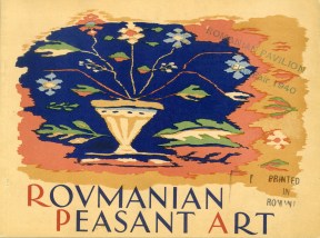 Romanian Peasant Art Catalogue, in the Collection on the 1939-1940 New York World's Fair. Museum of the City of New York, 75.20.30.