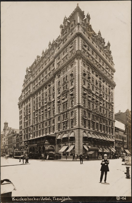 Hotel Knickerbocker, New York.