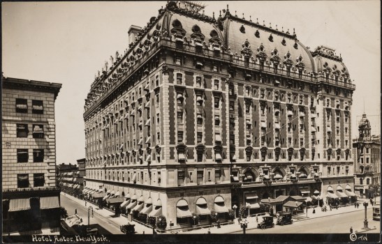 Hotel Astor, New York.