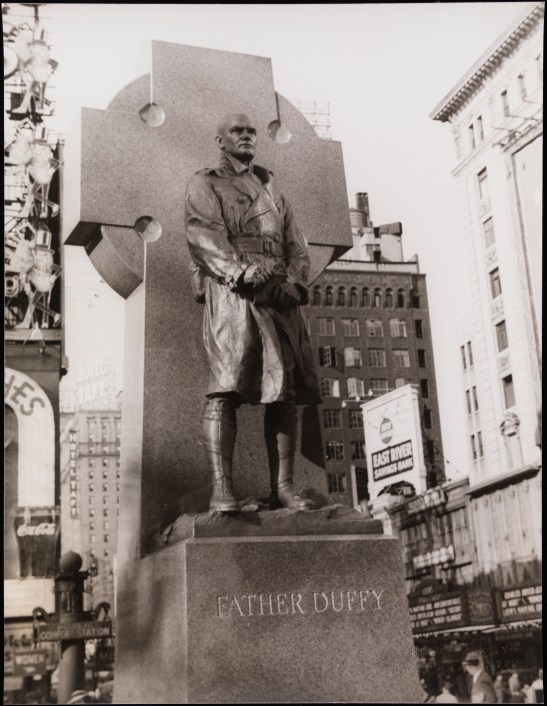 Statue of Father Duffy, Times Square.
