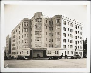 Wurts Bros. (New York, N.Y.), 888 Grand Concourse. Apartment building, 1937. Museum of the City of New York. X2010.7.2.7464