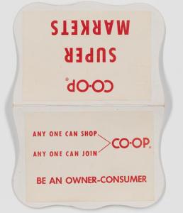 Foil wrapped needle set from the Bronx Amalgamated Housing Cooperative Supermarket, ca. 1955 - ca. 1970. Museum of the City of New York. 2015.10.1