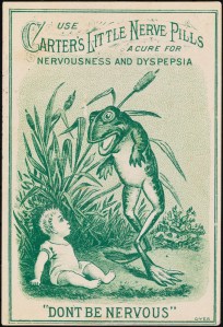 Use Carter's Little Nerve Pills. 1870-1900. Museum of the City of New York. X2012.98.24