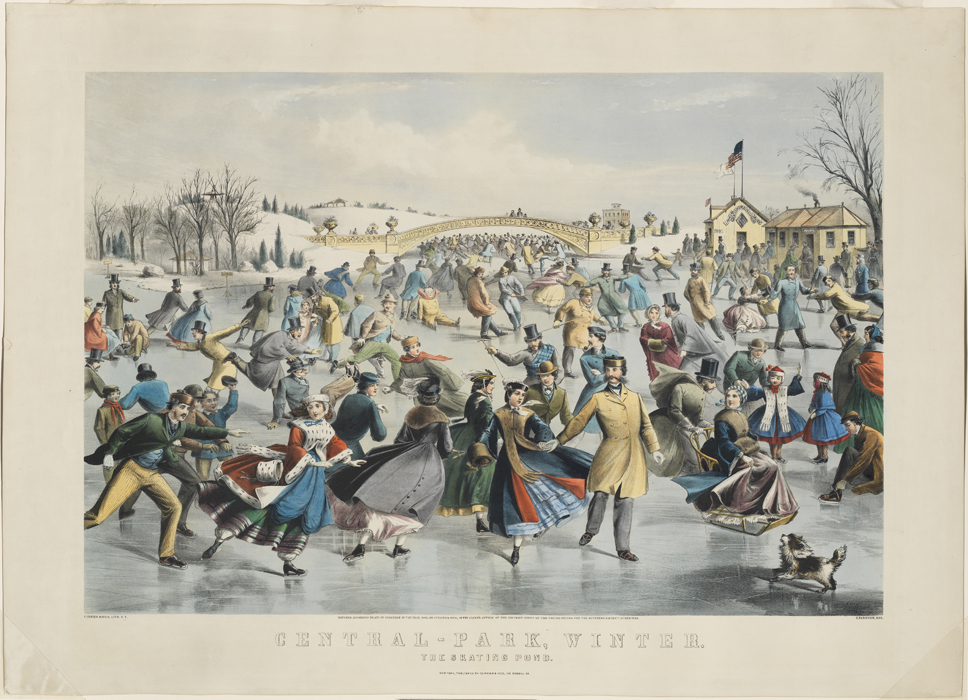 絵画 skate center Ice Skating | MCNY Blog: New York Stories
