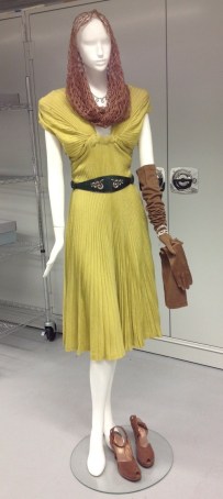 "Green Goddess" ensemble by Jo Copeland for Patullo Modes, Inc., 1947. Museum of the City of New York, 2013.5.11A-G.