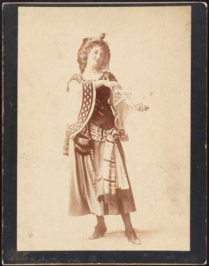 Rockwood. [Alice Nielsen as Musette or Irma in "The Fortune Teller".] 1898. Museum of the City of New York. 37.440.381.