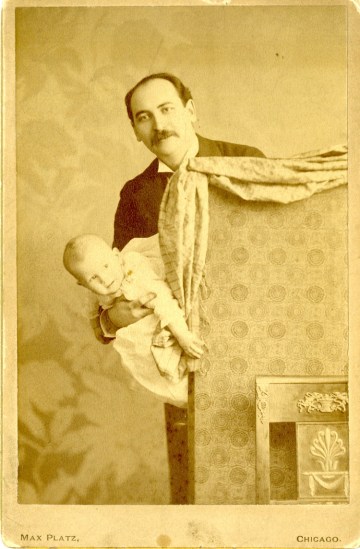 Max Platz. [Harry B. Smith and his son Sidney.] 1892-1893. Museum of the City of New York. 61.150.1353.