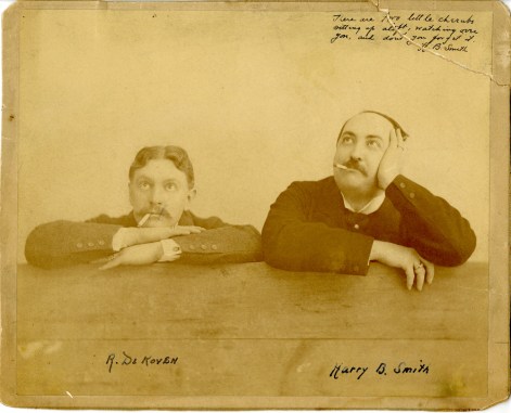 Unknown. [Reginald De Koven and Harry B. Smith.] Ca. 1899. Museum of the City of New York. 61.150.863.